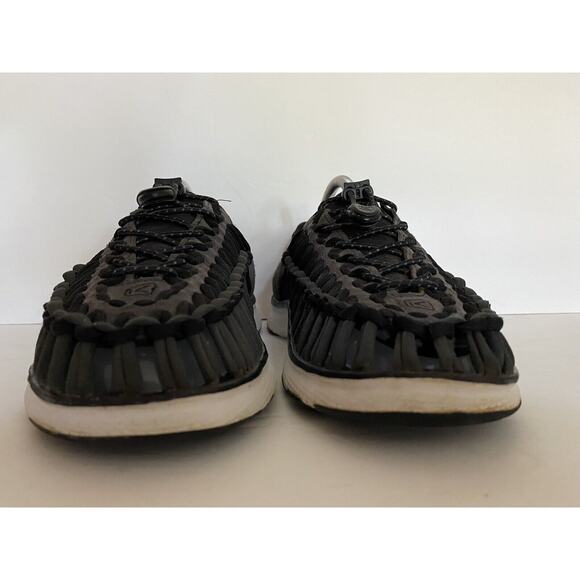 Keen Sz Eu 42 Sz 9.5 Blk/Gray Paracord Uneek Braided Corde Slip On Clsd Heel - Picture 4 of 8